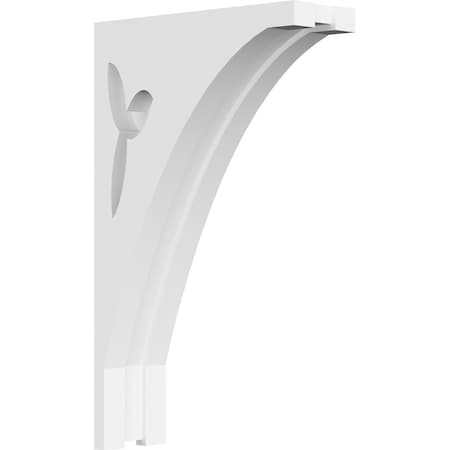 Ekena Millwork Naple Architectural Grade PVC Corbel, 1 7/8"W X 5 1/2"D X 9"H CORP01X05X09NA